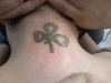 celtic knot clover tattoos
